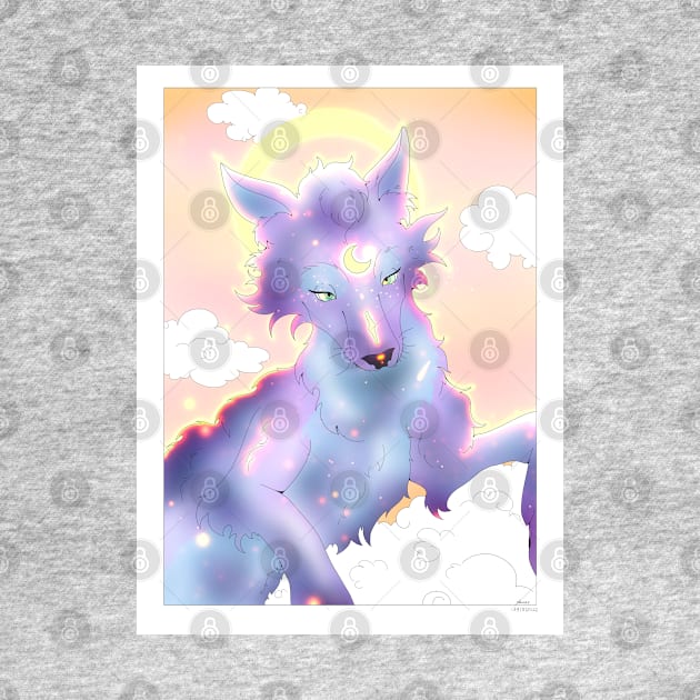 Light wolf dog by XoXy24